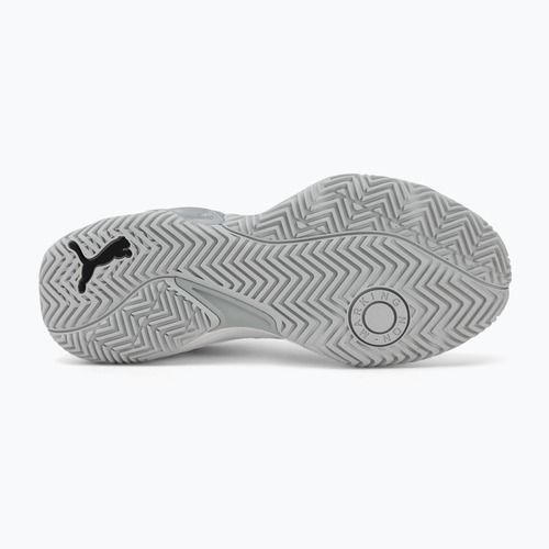 Pánske hádzanárske topánky PUMA Solarstrike 4 puma white/puma black/silver