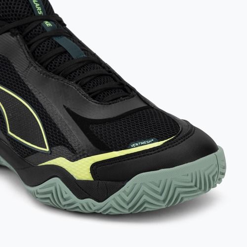 Pánske hádzanárske topánky PUMA Solarstrike 4 puma black/green terrain/fizzy light