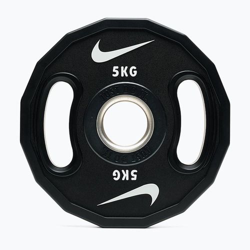 Kotúč Nike Strength Pro Urethane Plates 2 x 5 kg black/white
