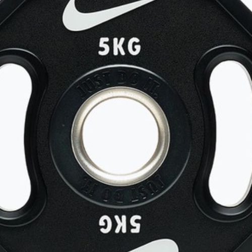 Kotúč Nike Strength Pro Urethane Plates 2 x 5 kg black/white