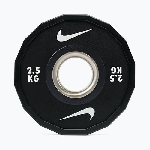 Kotúč Nike Strength Pro Urethane Plates 2 x 2,5 kg black/white