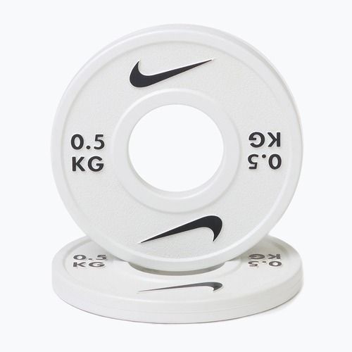 Kotúč Nike Strength Change Plates 2 x 0,5 kg white/black