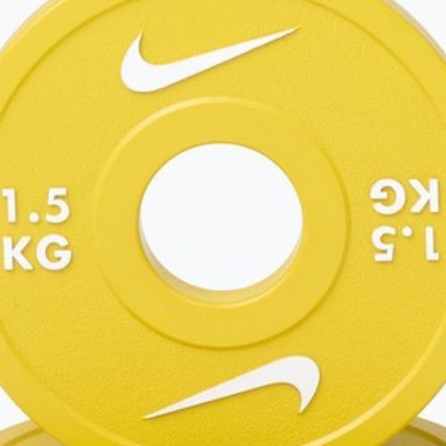 Kotúč Nike Strength Change Plates 2 x 1,5 kg yellow/white