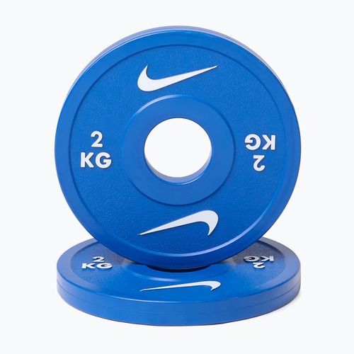 Kotúč Nike Strength Change Plates 2 x 2 kg blue/white