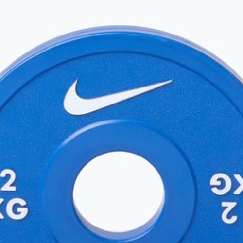 Kotúč Nike Strength Change Plates 2 x 2 kg blue/white