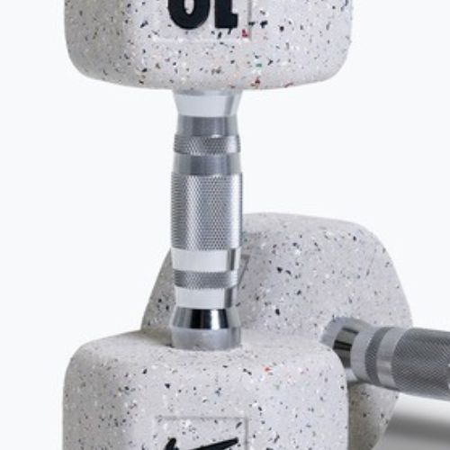 Činky Nike Strength Grind Hex Dumbbell 2 x 10 kg wolf grey