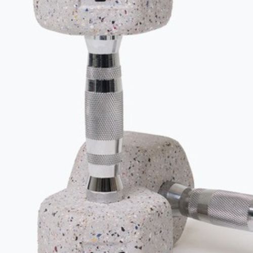 Činky Nike Strength Grind Hex Dumbbell 2 x 4 kg wolf grey