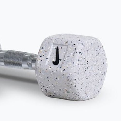 Činky Nike Strength Grind Hex Dumbbell 2 x 5 kg wolf grey