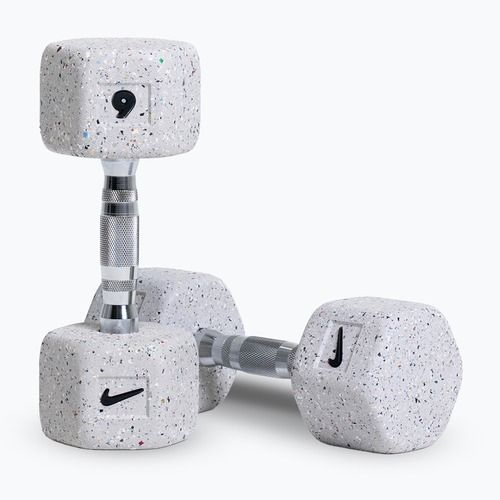 Činky Nike Strength Grind Hex Dumbbell 2 x 6 kg wolf grey