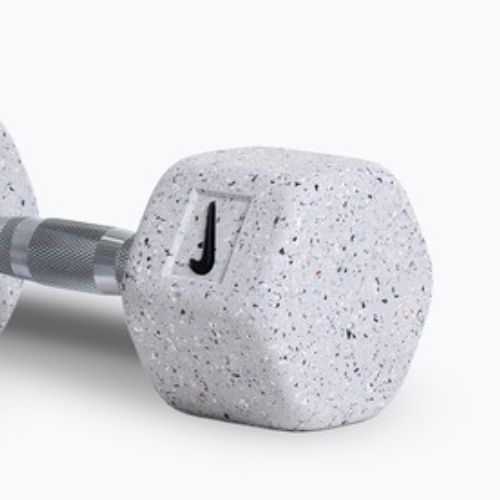 Činky Nike Strength Grind Hex Dumbbell 2 x 6 kg wolf grey