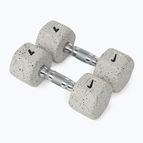 Činky Nike Strength Grind Hex Dumbbell 2 x 7 kg wolf grey