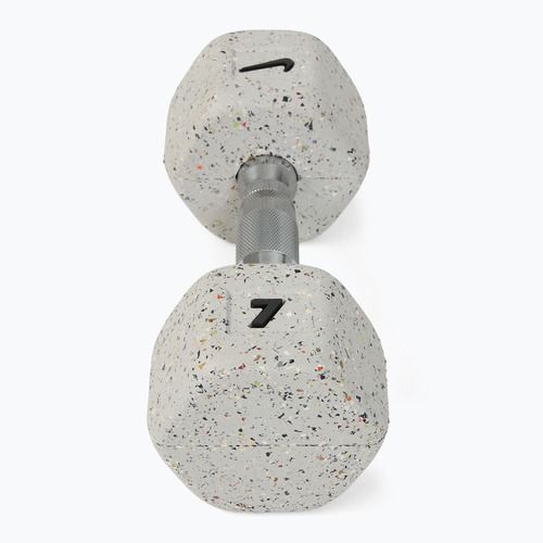 Činky Nike Strength Grind Hex Dumbbell 2 x 7 kg wolf grey
