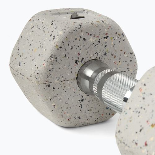Činky Nike Strength Grind Hex Dumbbell 2 x 7 kg wolf grey