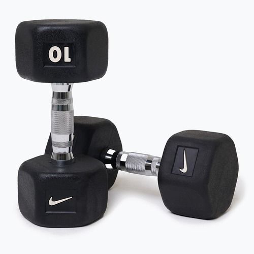 Činky Nike Strength Hex Dumbbell 2 x 10 kg black/white