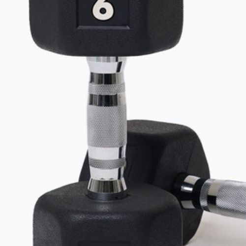 Činky Nike Strength Hex Dumbbell 2 x 6 kg black/white