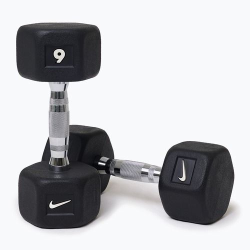 Činky Nike Strength Hex Dumbbell 2 x 9 kg black/white