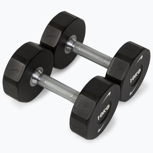 Činky Nike Strength Pro Urethane Dumbbell 2 x 10 kg black/white