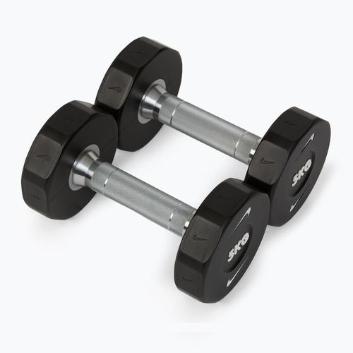 Činky Nike Strength Pro Urethane Dumbbell 2 x 5 kg black/white