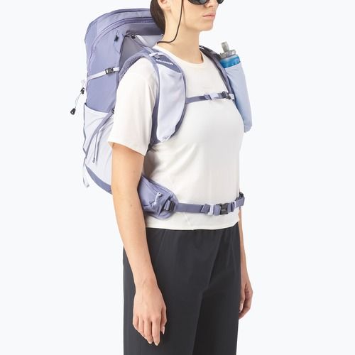 Dámsky turistický batoh Salomon Aerotrek 28 l heron/cosmic sky/white