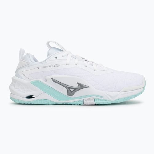Dámske hádzanárske topánky Mizuno Wave Stealth Neo 2 white/blue tint