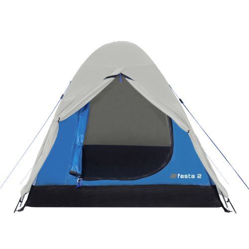 Kempingový stan pre 2 osoby KADVA Festa 2 grey/blue