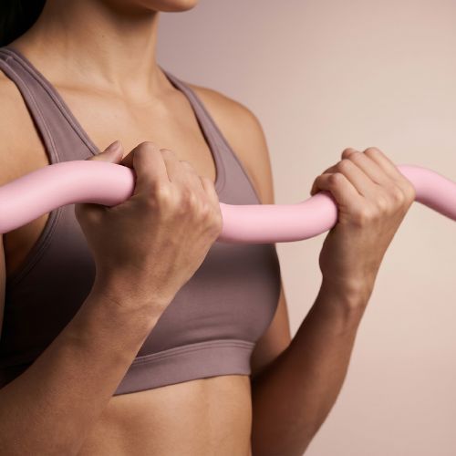 Lomená tyč XTREXO SCULPT 90 cm ružová