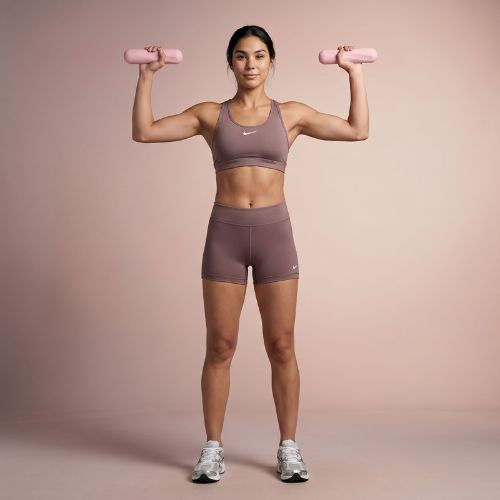 Súprava činiek XTREXO SCULPT 2 x 2 kg ružová