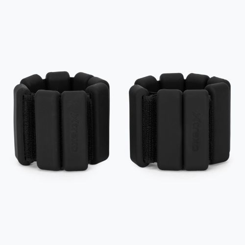 Závažia na členky a zápästia XTREXO SCULPT 2 x 0,5 kg čierna