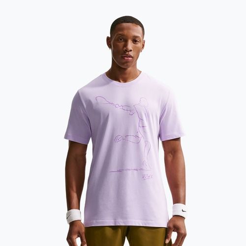 Pánske tenisové tričko Nike Court Dri-Fit violet mist