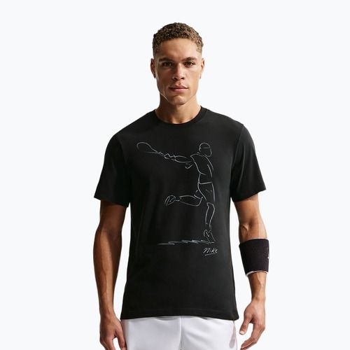 Pánske tenisové tričko Nike Court Dri-Fit black
