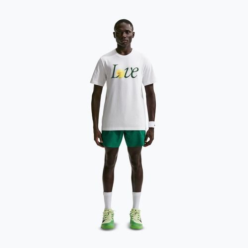 Pánske tenisové tričko Nike Court Love white