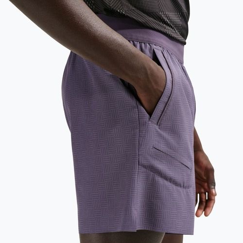 Pánske tenisové šortky Nike Court Advantage Dri-Fit 6" dark raisin/white