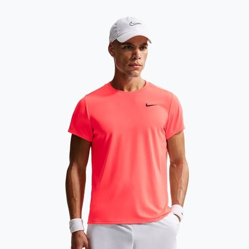 Pánske tenisové tričko Nike Court Dri-Fit Victory hot lava/black