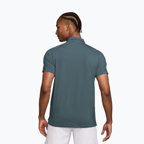 Pánske tenisové tričko Nike Court Dri-Fit Advantage mineral slate/white