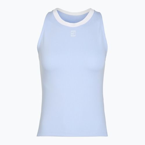 Dámske tenisové tričko Nike Court Dri-Fit Advantage Tank hydrogen blue/white/white