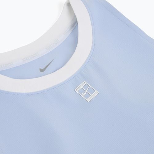 Dámske tenisové tričko Nike Court Dri-Fit Advantage Tank hydrogen blue/white/white