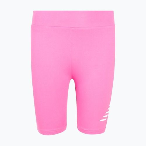 Detské šortky New Balance Stacked Logo Cycle pink satin