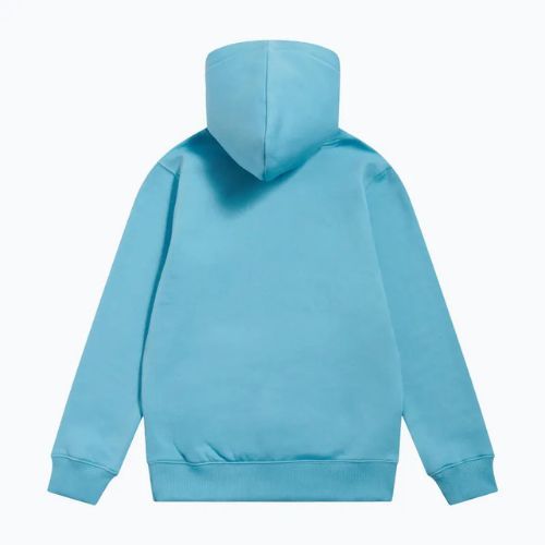 Detská mikina New Balance BB Stacked Logo Hoodie taffy blue