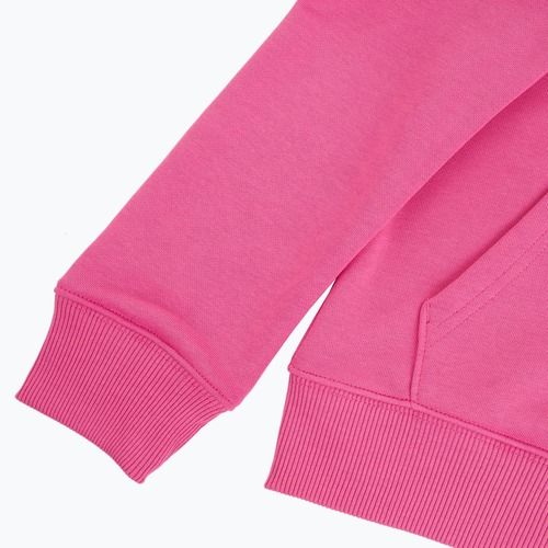 Detská mikina New Balance FT Stacked Logo Hoodie pink satin