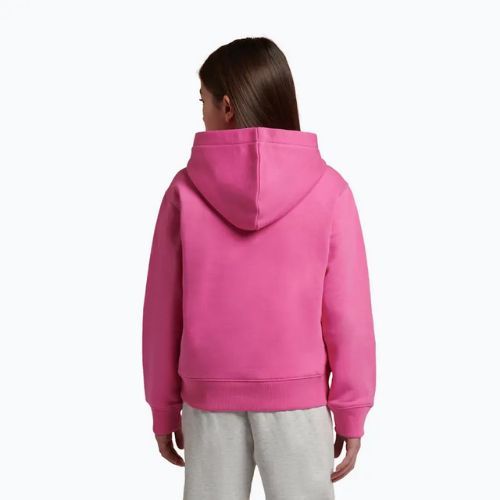 Detská mikina New Balance FT Stacked Logo Hoodie pink satin