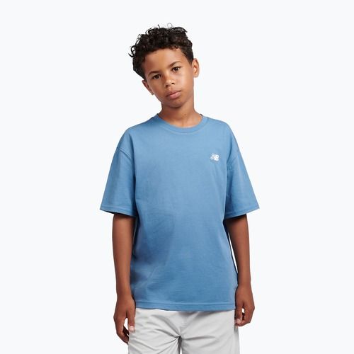 Detské tričko New Balance Jersey Small Logo Tee shoreline blue
