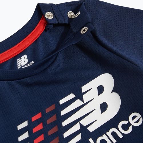 Detská súprava New Balance Contrast Athletic Tee & Nylon Short nb navy