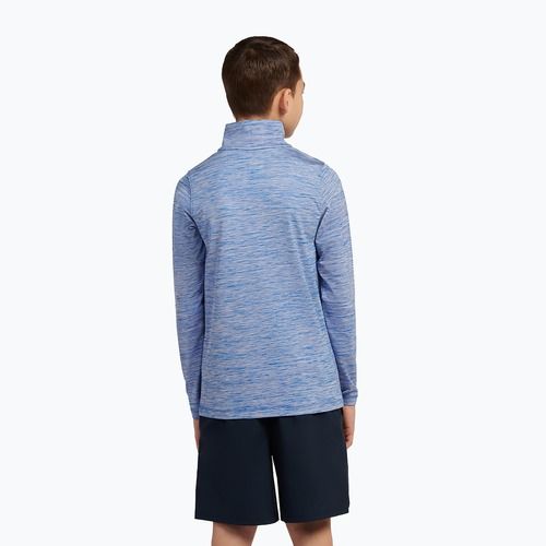 Detská mikina New Balance Athletics Quarter Zip Funnel blue gemstone