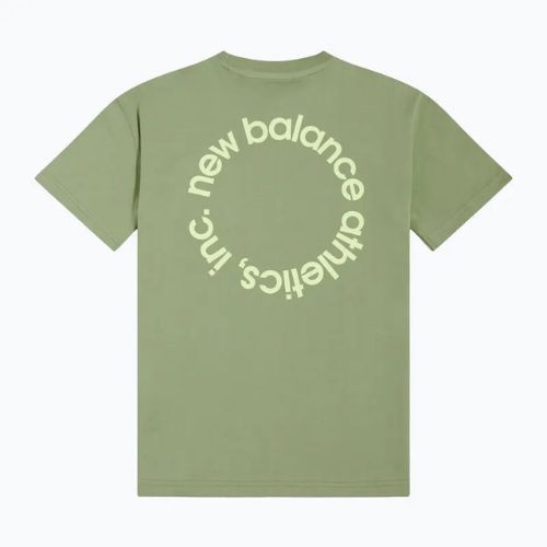 Detské tričko New Balance Circular Logo Graphic Tee oregano