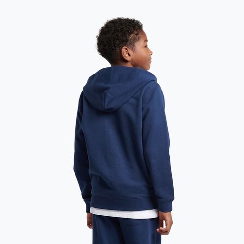 Detská mikina New Balance French Terry Small Logo Full Zip Hoodie nb navy