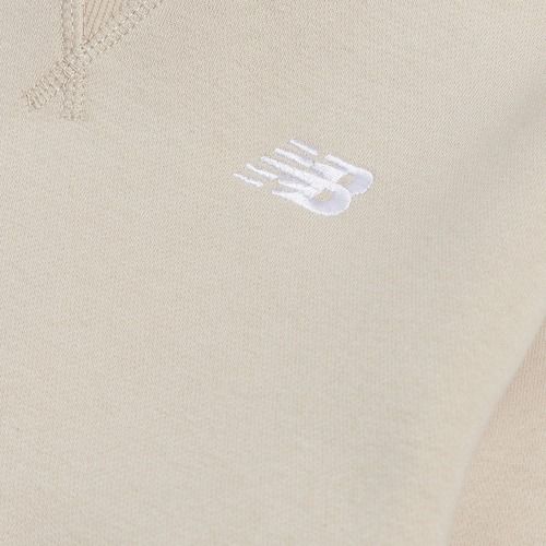 Detská mikina New Balance Brush Back Small Logo Hoodie timberwolf
