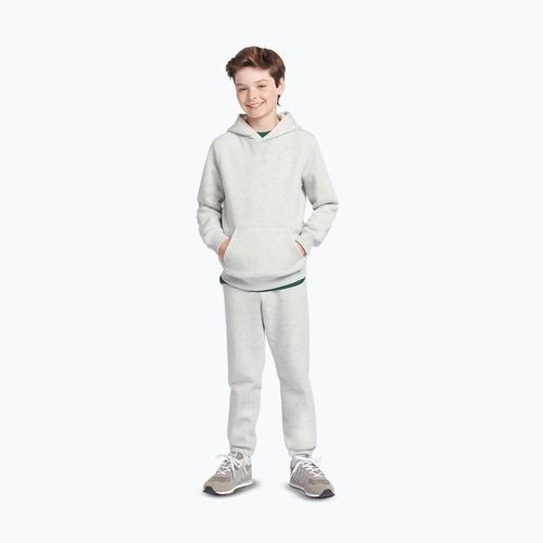 Detská mikina New Balance Brush Back Small Logo Hoodie ash heather
