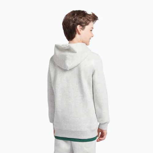 Detská mikina New Balance Brush Back Small Logo Hoodie ash heather