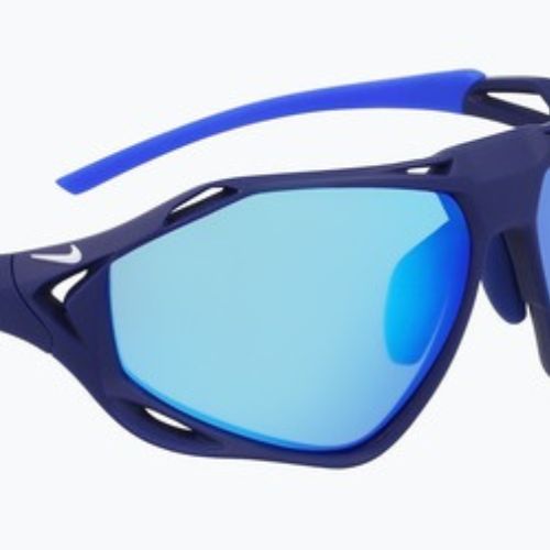 Slnečné okuliare Nike Zeus Rise matte void blue/blue mirror