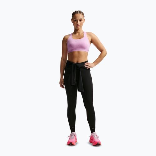 Fitness podprsenka Nike Swift High-Support Lightly Lined light magenta